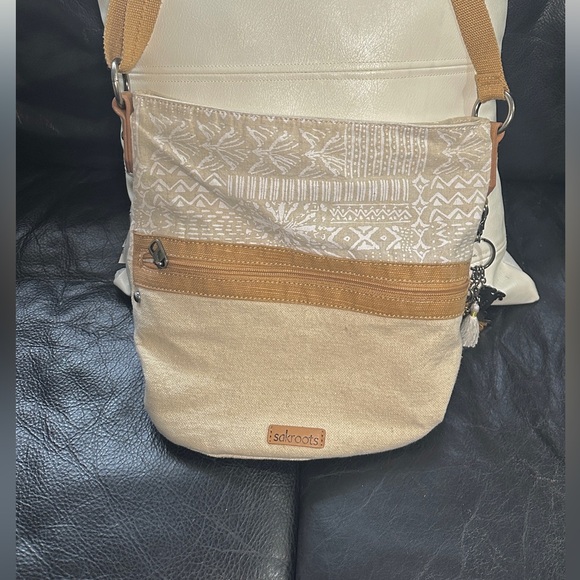 Sakroots Tan and Cream Women's Bag - Picture 2 of 7